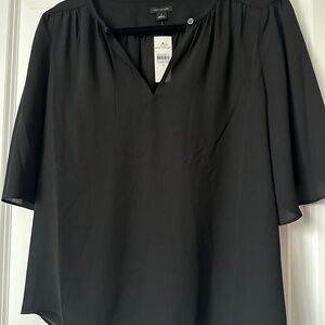 Ann Taylor Black Blouse NWT size small
